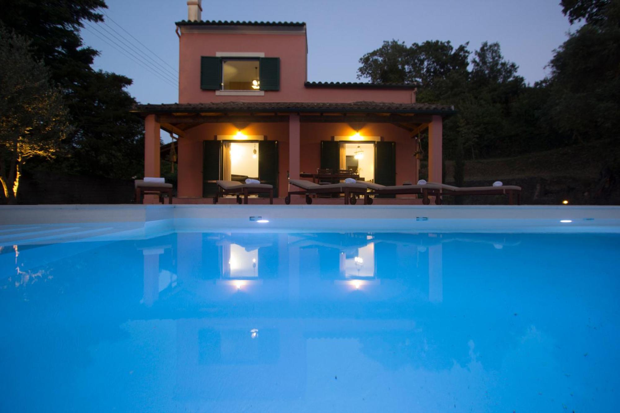 Quercus Villa, Achilleion Palace, Corfu เปรามา ภายนอก รูปภาพ